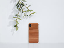 MAN&WOOD SmartPhone case iPhone XS Max cappuccino white