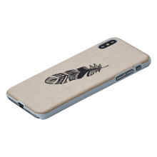 MAN&WOOD SmartPhone case iPhone XS Max indian white