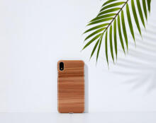 MAN&WOOD SmartPhone case iPhone XR cappuccino white