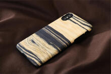 MAN&WOOD SmartPhone case iPhone X/XS white ebony black