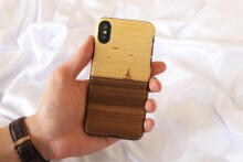 MAN&WOOD SmartPhone case iPhone X/XS mare black