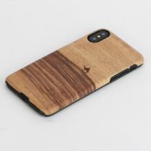 MAN&WOOD SmartPhone case iPhone X/XS terra black