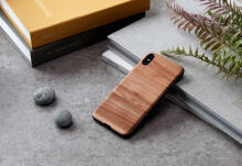 MAN&WOOD SmartPhone case iPhone X/XS cappuccino black