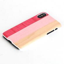 MAN&WOOD SmartPhone case iPhone X/XS pink pie white