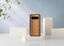 MAN&WOOD SmartPhone case Galaxy S10 cappuccino black