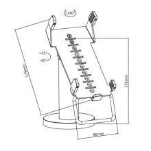 Sbox POS SWIWEL Credit Card Stand PTM-03