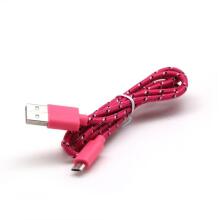 Sbox USB->Micro USB 1M USB-1031P pink