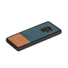 MAN&WOOD SmartPhone case Galaxy S9 denim black