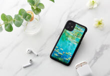 iKins SmartPhone case iPhone 11 water lilies black