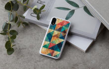 iKins SmartPhone case iPhone XR mosaic white