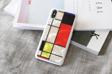 iKins SmartPhone case iPhone XS/S mondrian white