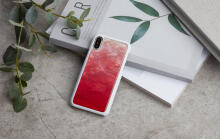 iKins SmartPhone case iPhone XS/S pink lake white