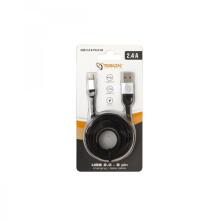 Sbox USB 2.0-8-Pin/2.4A black/silver