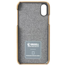 Krusell Broby Cover Apple iPhone XS Max cognac