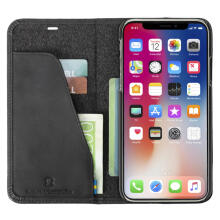 Krusell Sunne 4 Card FolioWallet Apple iPhone XS Max vintage black