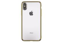 Devia Glitter soft case (TPU) iPhone XS/X(5.8) gold