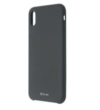 Tellur Cover Liquide Silicone for iPhone XS MAX black