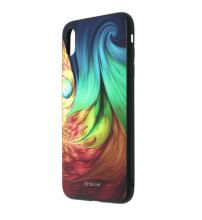 Tellur Cover Glass print for iPhone XS MAX mesmeric