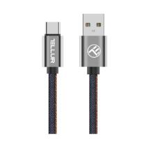 Tellur Data cable, USB to Type-C, 1m Denim