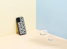 iKins case for Apple iPhone 12 mini pyramid black