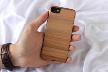 MAN&WOOD case for iPhone 7/8 cappuccino black