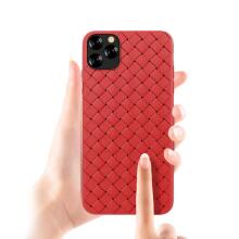 Devia Woven Pattern Design Soft Case iPhone 11 Pro red