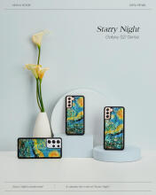 iKins case for Samsung Galaxy S21+ starry night black