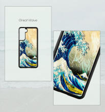 iKins case for Samsung Galaxy S21 great wave off