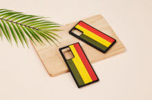 MAN&WOOD case for Galaxy Note 20 reggae black