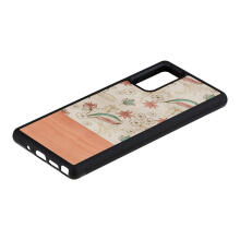 MAN&WOOD case for Galaxy Note 20 pink flower black