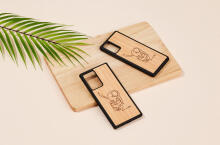 MAN&WOOD case for Galaxy Note 20 cat with fish