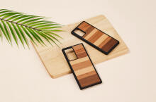 MAN&WOOD case for Galaxy Note 20 Ultra sabbia black