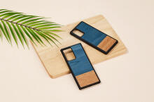 MAN&WOOD case for Galaxy Note 20 Ultra denim black