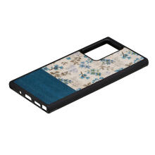 MAN&WOOD case for Galaxy Note 20 Ultra blue flower black