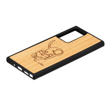 MAN&WOOD case for Galaxy Note 20 Ultra cat with fish