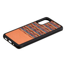 MAN&WOOD case for Galaxy S20 browny check black