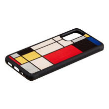 MAN&WOOD case for Galaxy S20 mondrian wood black