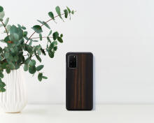 MAN&WOOD case for Galaxy S20+ ebony black