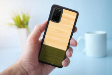 MAN&WOOD case for Galaxy S20+ bamboo forest black