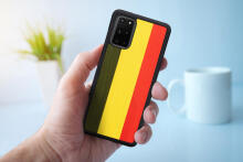 MAN&WOOD case for Galaxy S20+ reggae black