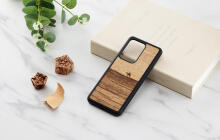 MAN&WOOD case for Galaxy S20 Ultra terra black