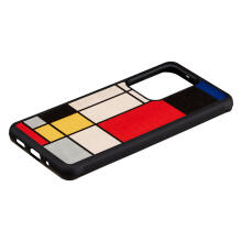 MAN&WOOD case for Galaxy S20 Ultra mondrian wood black