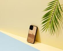 MAN&WOOD case for iPhone 12 mini terra black