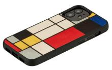 MAN&WOOD case for iPhone 12 mini mondrian wood black