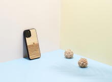 MAN&WOOD case for iPhone 12/12 Pro terra black