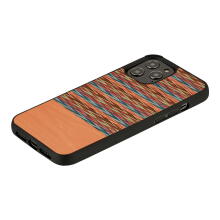 MAN&WOOD case for iPhone 12/12 Pro browny check black