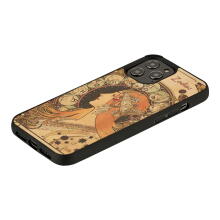 MAN&WOOD case for iPhone 12/12 Pro zodiac black