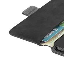 Krusell Leather PhoneWallet Apple iPhone 13 black (62394)