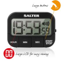 Salter 355 BKXCDUEU16 Loud Beeper ElectronicTimer