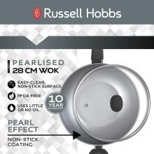 Russell Hobbs RH01709EU Pearlised wok 28cm